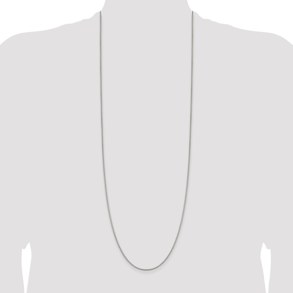Exclusive 1.4mm Sterling Silver Box Chain - Stylish, Affordable Jewelry!