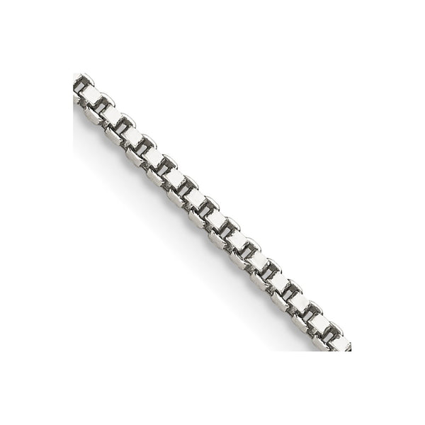1.4mm Sterling Silver Box Chain with 4-Inch Extension