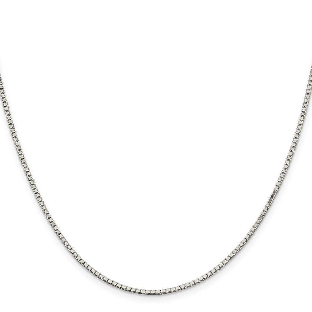 Buy Stylish 1.5mm Sterling Silver Box Chain with 4-Inch Extension