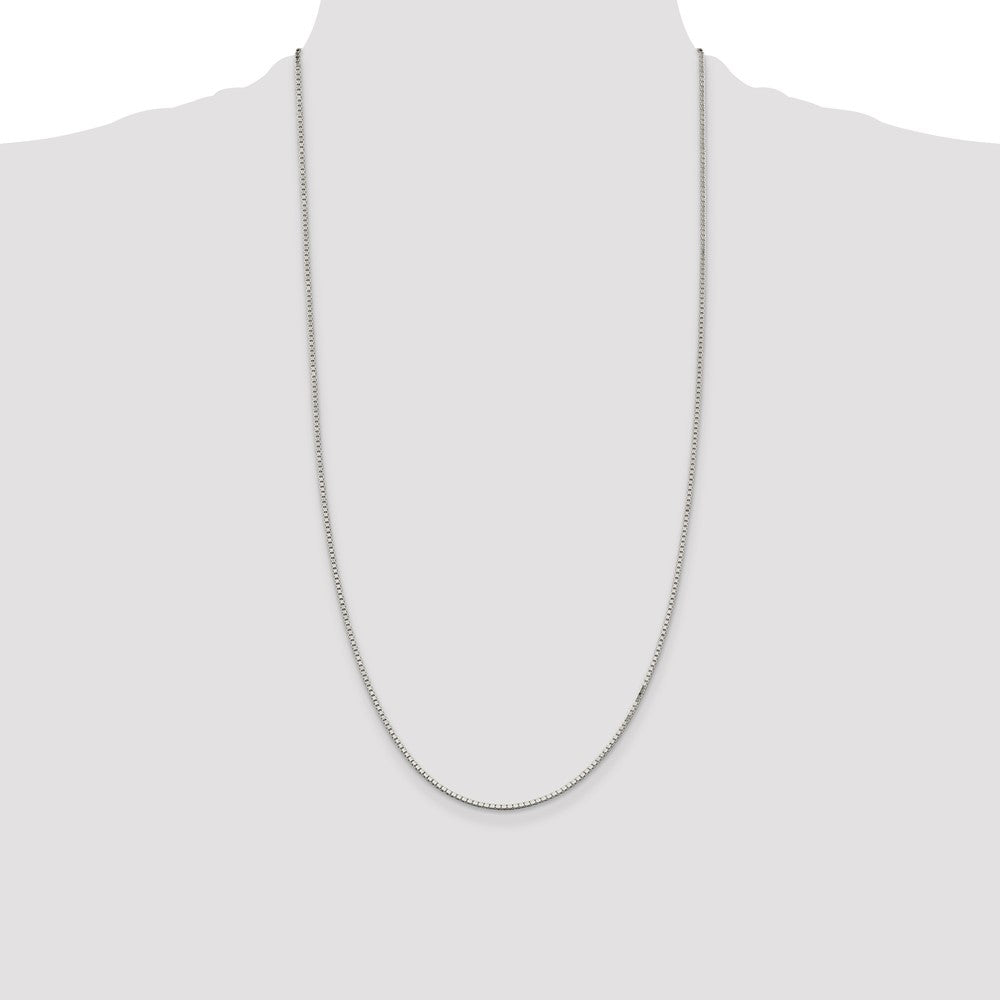 Buy High-Quality 1.5mm Sterling Silver Box Chain - Affordable Elegance