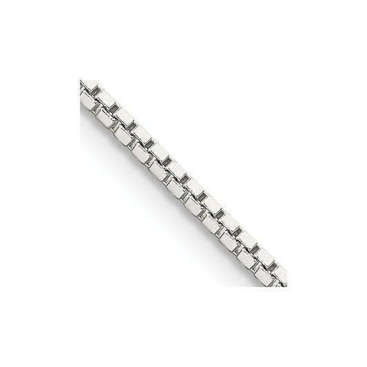 Buy Stylish 1.5mm Sterling Silver Box Chain with 4-Inch Extension