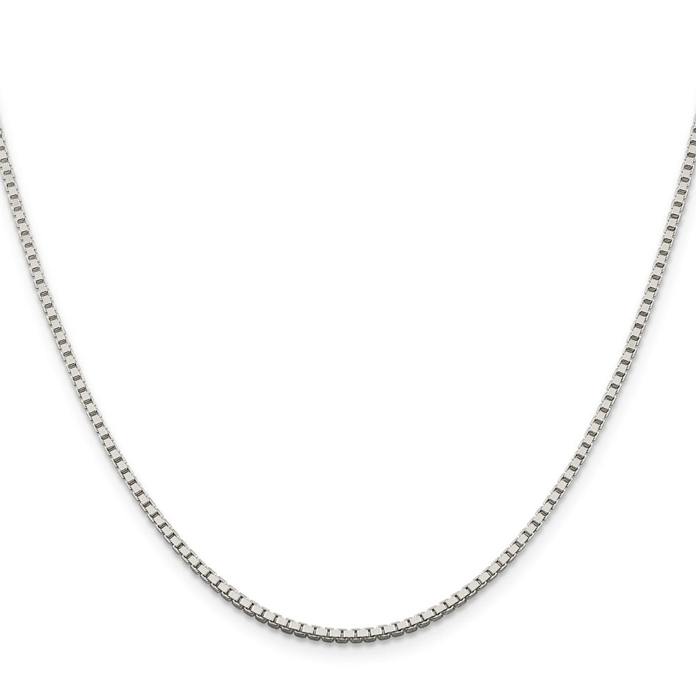 Buy Stylish 1.75mm Sterling Silver Box Chain with 4-Inch Extension - Affordable Price!