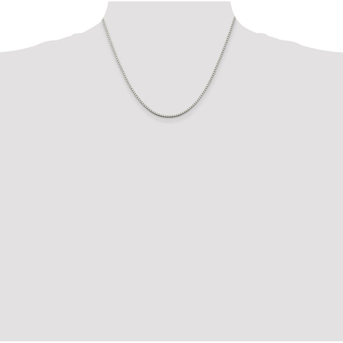 Exclusive 1.75mm Sterling Silver Box Chain - Stylish, Affordable Quality!-4