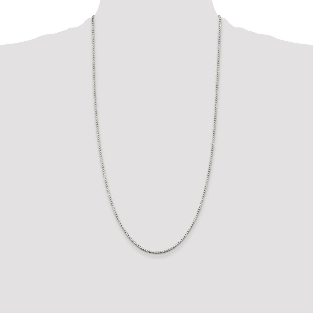Buy Stylish 1.75mm Sterling Silver Box Chain - Affordable Luxury Jewelry