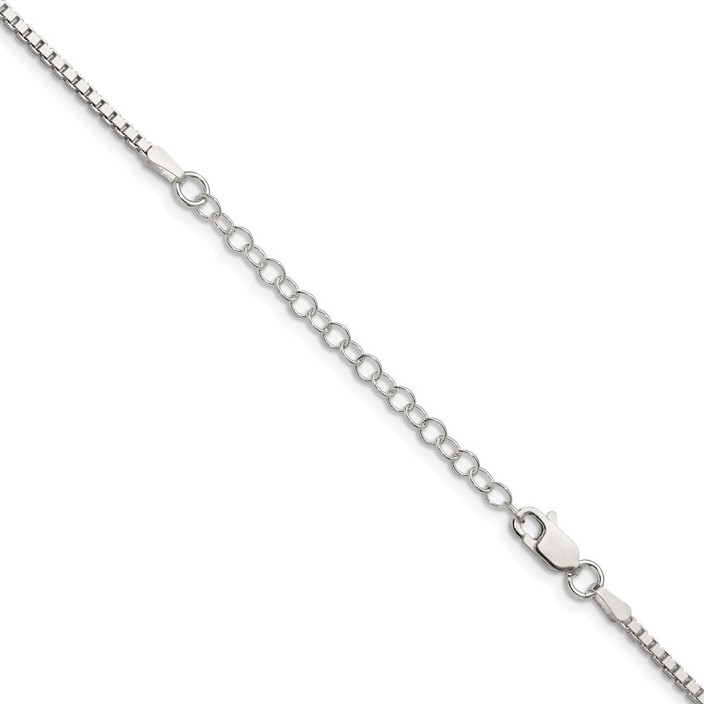 Buy Stylish 1.75mm Sterling Silver Box Chain with 2-Inch Extension - Value!