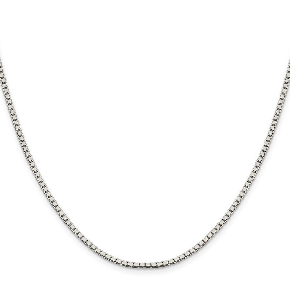 Buy 1.9mm Sterling Silver Box Chain - Stylish & Affordable Accessory