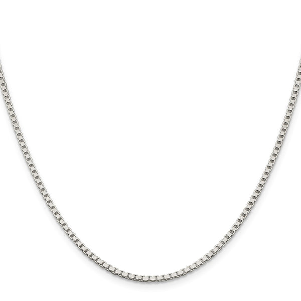 2mm Sterling Silver Box Chain - Style GR1-1031088