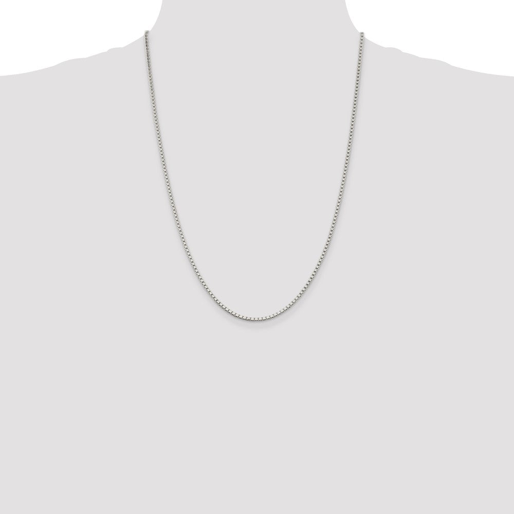 Buy 2mm Sterling Silver Box Chain - Stylish & High-Quality Jewelry Value