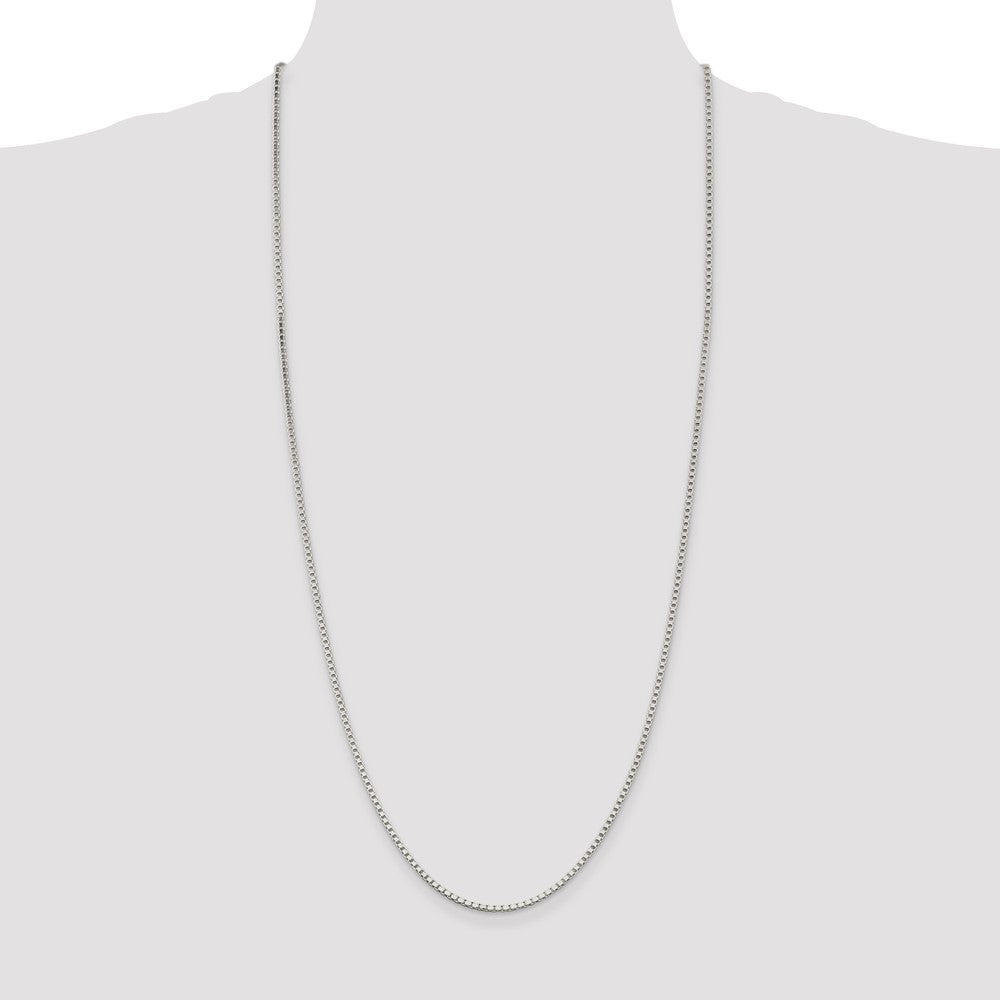 Buy 2mm Sterling Silver Box Chain | Stylish & High-Quality Jewelry Value