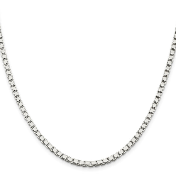 3mm Sterling Silver Box Chain - Style GR1-1031321
