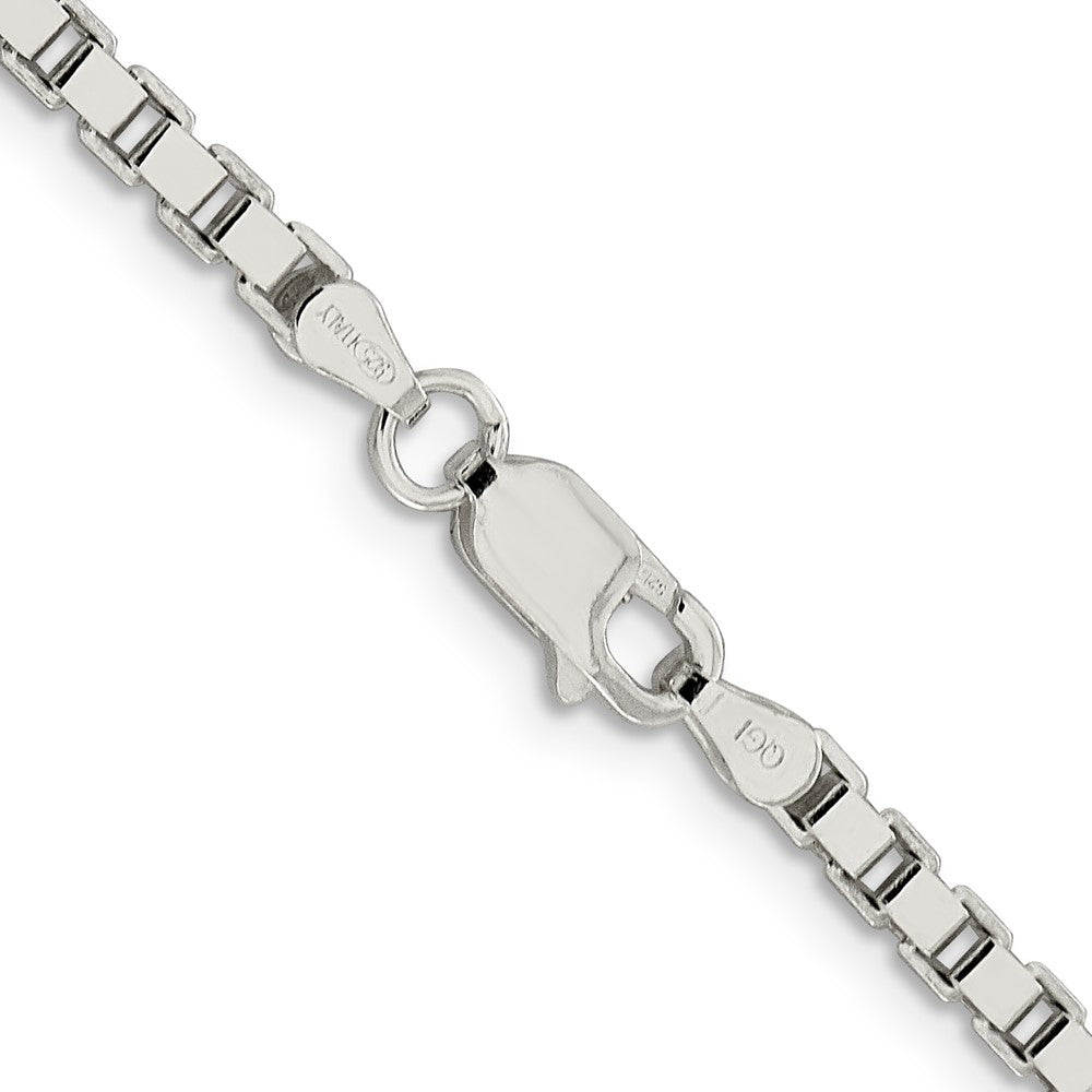 Exclusive 3mm Sterling Silver Box Chain - Affordable Luxury Jewelry