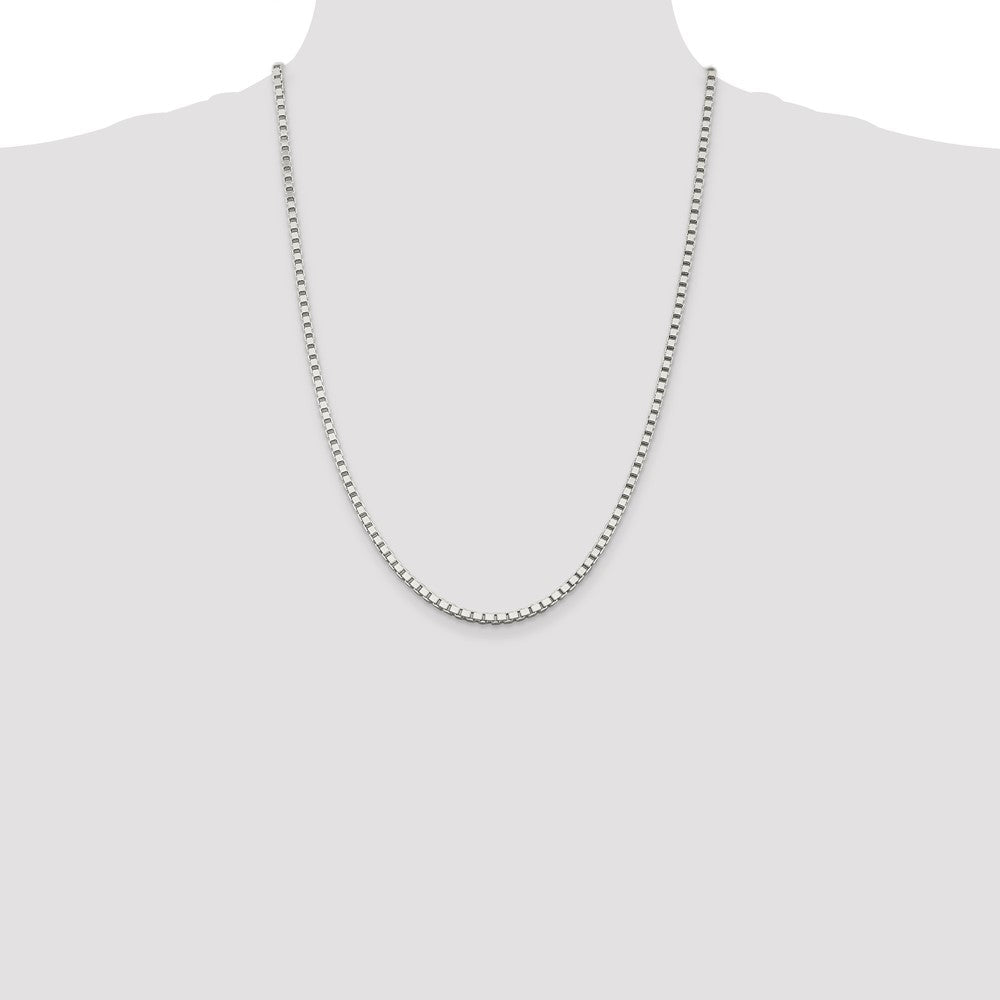 Buy 3mm Sterling Silver Box Chain - Stylish & Affordable Jewelry Option