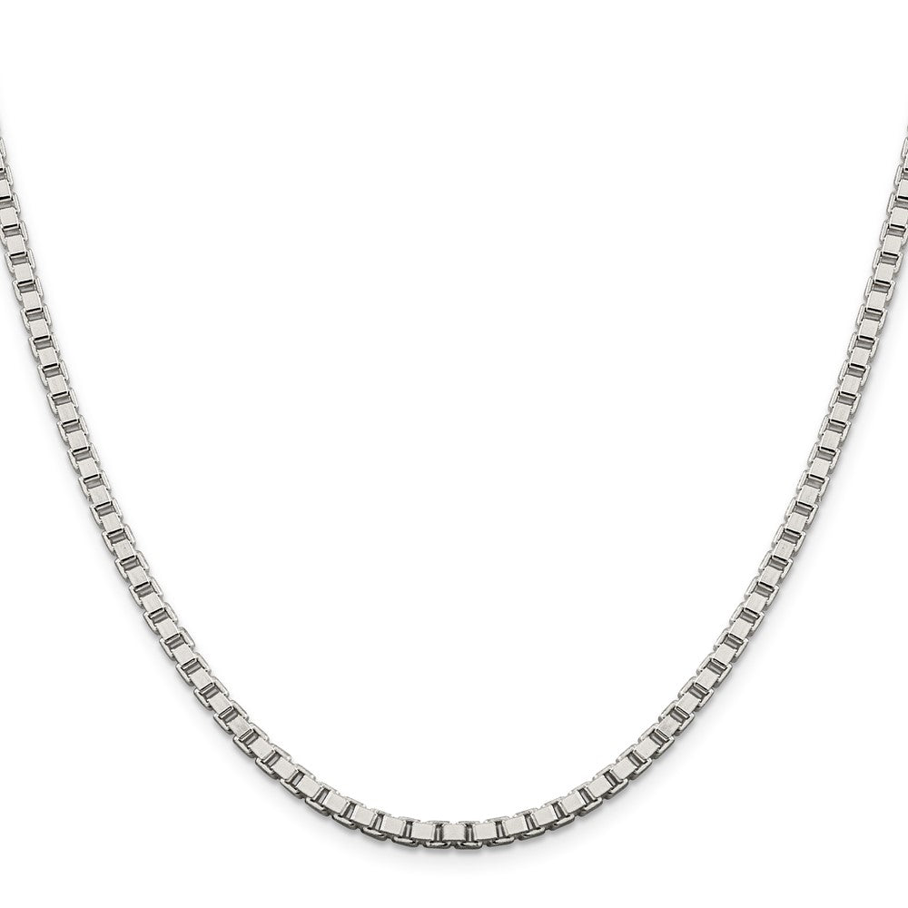 Buy Stylish 3.25mm Sterling Silver Box Link Chain - High-Quality Value!