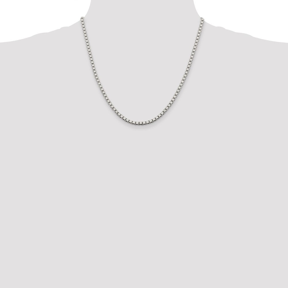 Buy 3.25mm Sterling Silver Box Chain - Stylish & High-Quality Value Jewelry