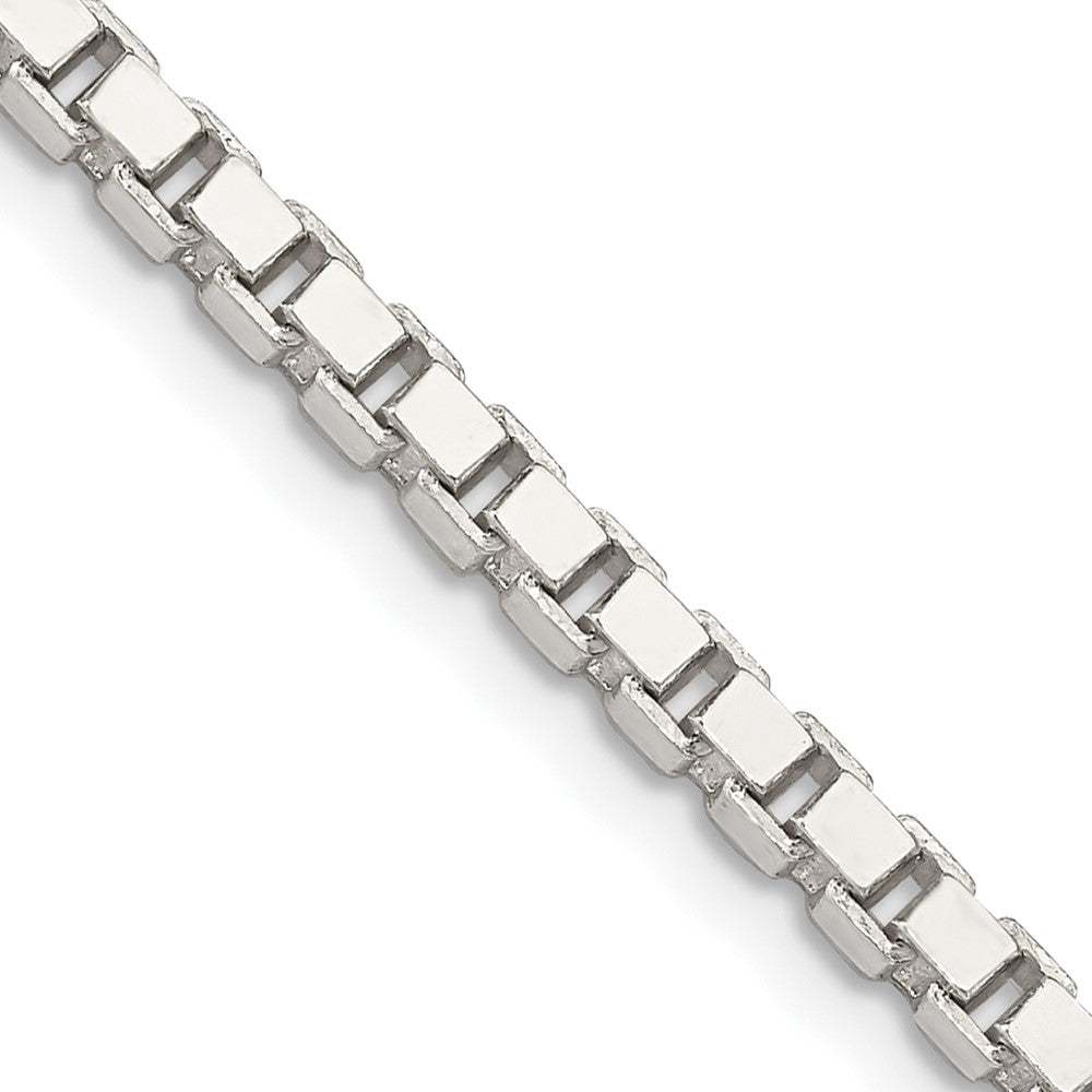 Buy Stylish 3.25mm Sterling Silver Box Link Chain - High-Quality Value!