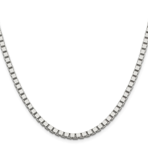 3.75mm Sterling Silver Box Link Chain - Style GR1-1031040