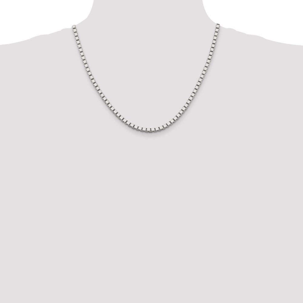 Buy Stylish 3.75mm Sterling Silver Box Chain - Affordable Luxury Jewelry