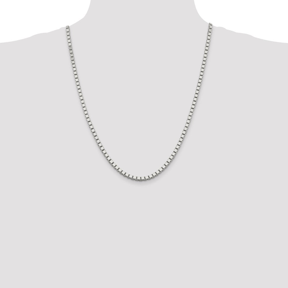 Buy Stylish 3.75mm Sterling Silver Box Chain - Affordable Luxury Jewelry
