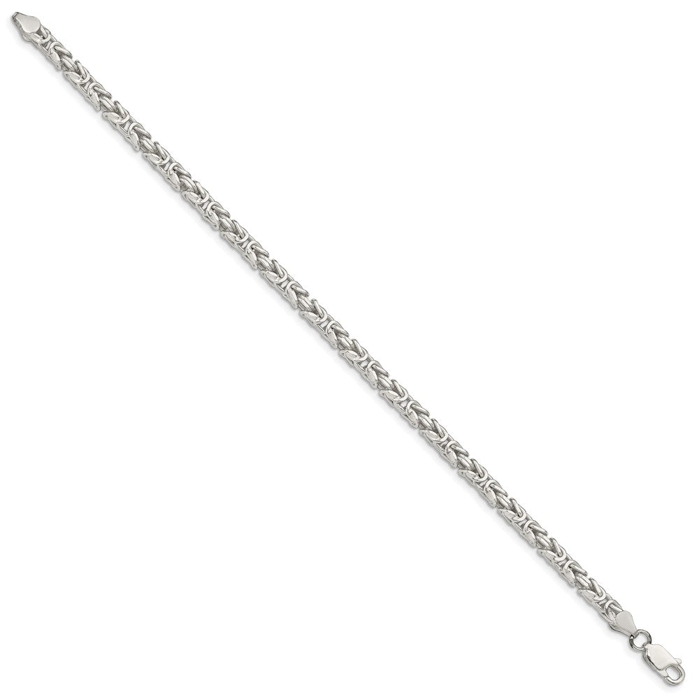 Buy Stylish 3.25mm Sterling Silver Byzantine Chain Necklace at Affordable Price
