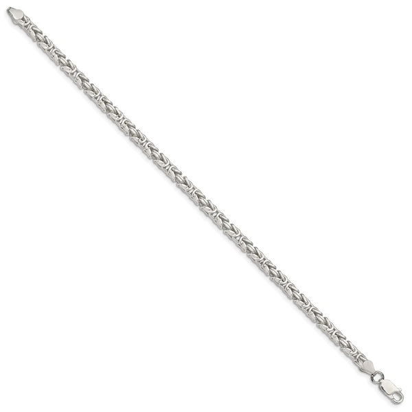 3.25mm Sterling Silver Byzantine Chain Necklace at Price