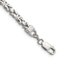Buy Stylish 5mm Sterling Silver Byzantine Chain Necklace - Luxury Value-2