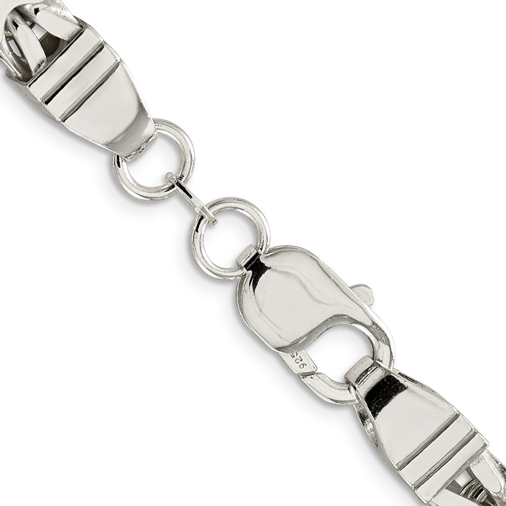 Buy Stylish 7.5mm Sterling Silver Byzantine Chain Necklace - Luxury Value!