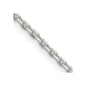 Buy Stylish 2mm Sterling Silver Beveled Oval Link Cable Chain - Affordable Elegance-1