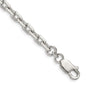 Exclusive Sterling Silver 4.9mm Beveled Oval Link Cable Chain - Stylish Value!-1