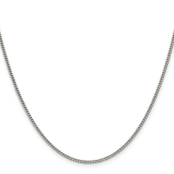1.75mm Sterling Silver Curb Chain