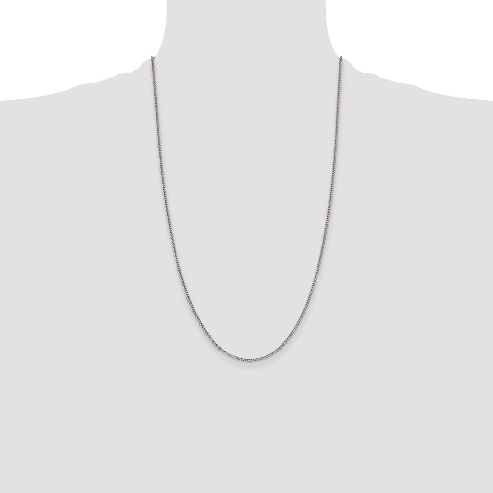 Buy Stylish 1.75mm Sterling Silver Curb Chain - Affordable Luxury Jewelry