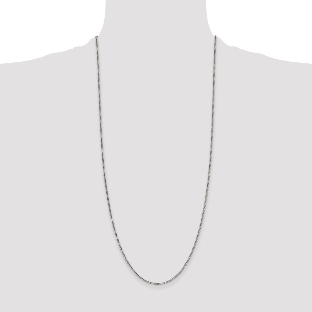 Buy 1.75mm Sterling Silver Curb Chain - Stylish, Affordable Accessory