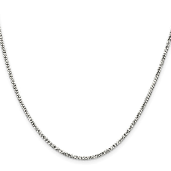 2mm Sterling Silver Curb Chain