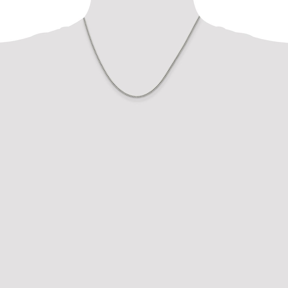 Buy 2mm Sterling Silver Curb Chain - Stylish, High-Quality, Affordable Jewelry