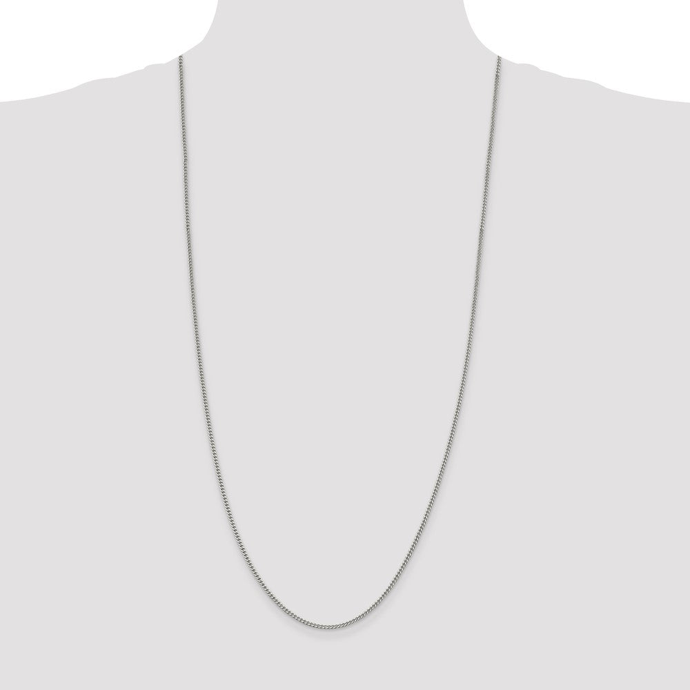 Buy 2mm Sterling Silver Curb Chain - Stylish & Affordable Jewelry Option