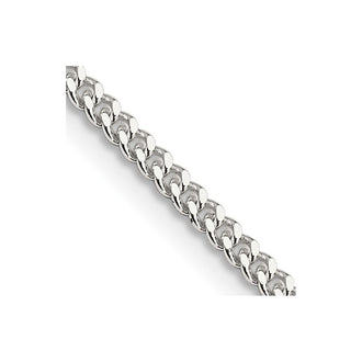 Buy 2mm Sterling Silver Curb Chain - Stylish & Affordable Jewelry Option