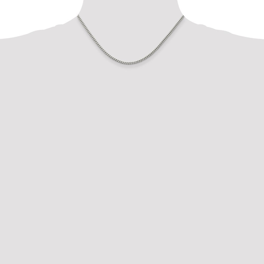 Buy Stylish 3mm Sterling Silver Curb Chain - Affordable Luxury for Everyone