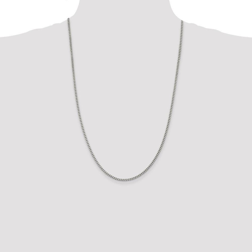 Buy Stylish 3mm Sterling Silver Curb Chain - Affordable Luxury Jewelry