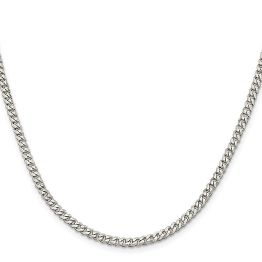 Buy 3.5mm Sterling Silver Curb Chain - Stylish & Affordable Jewelry Option