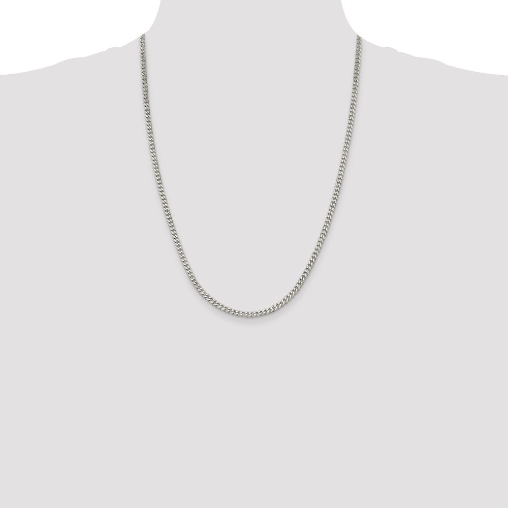 Buy 3.5mm Sterling Silver Curb Chain - Stylish & Affordable Jewelry Option