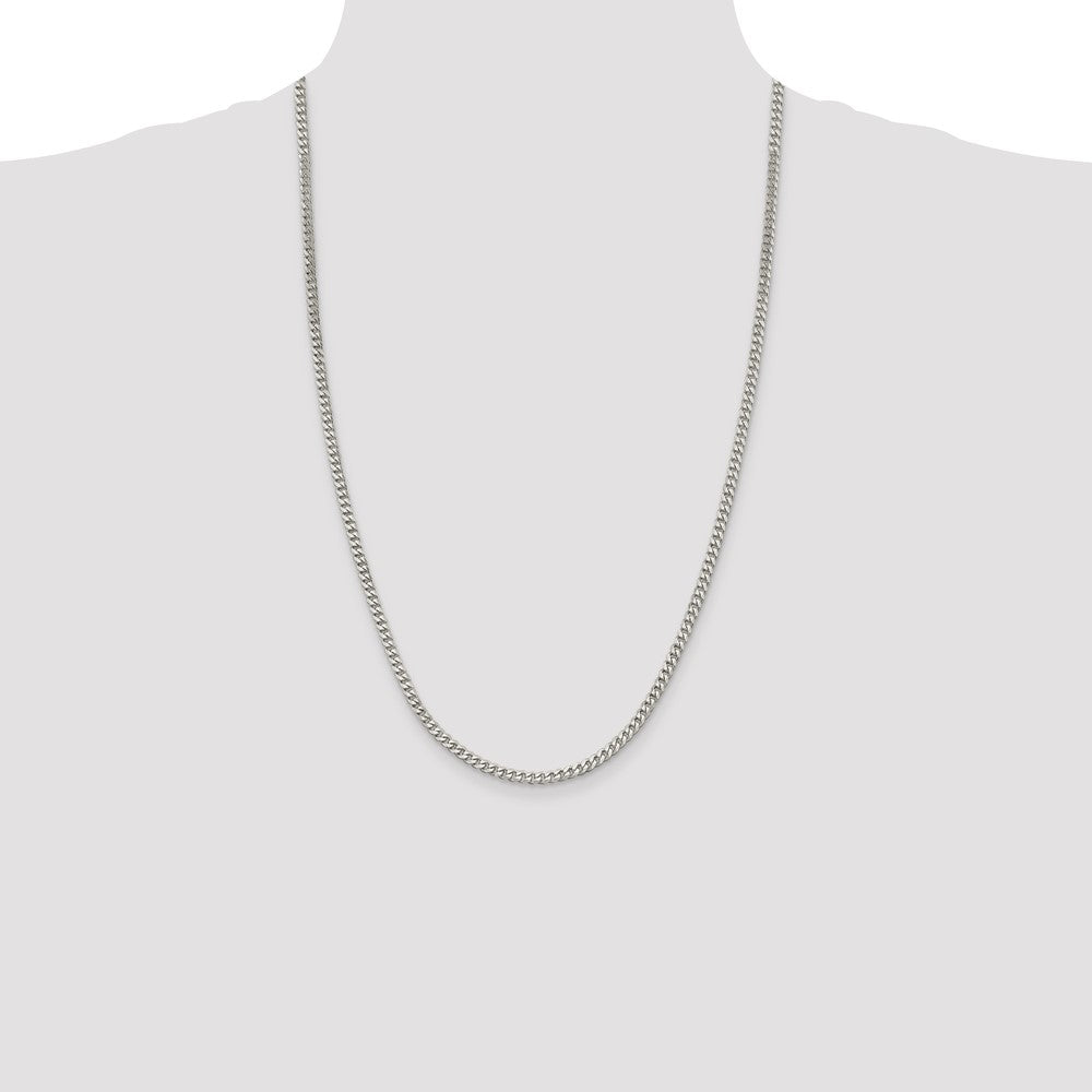 Buy 3.5mm Sterling Silver Curb Chain - Stylish & Affordable Jewelry