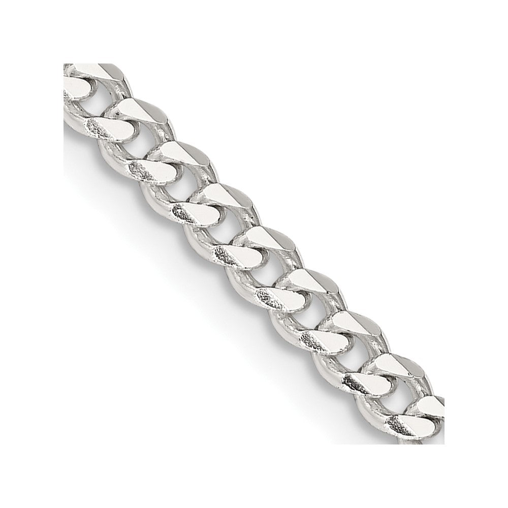 Buy 3.5mm Sterling Silver Curb Chain - Stylish & Affordable Jewelry Option