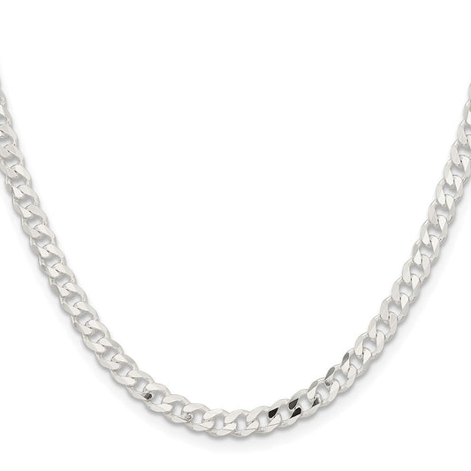 Buy 4.5mm Sterling Silver Curb Chain | Stylish & Affordable Jewelry Option