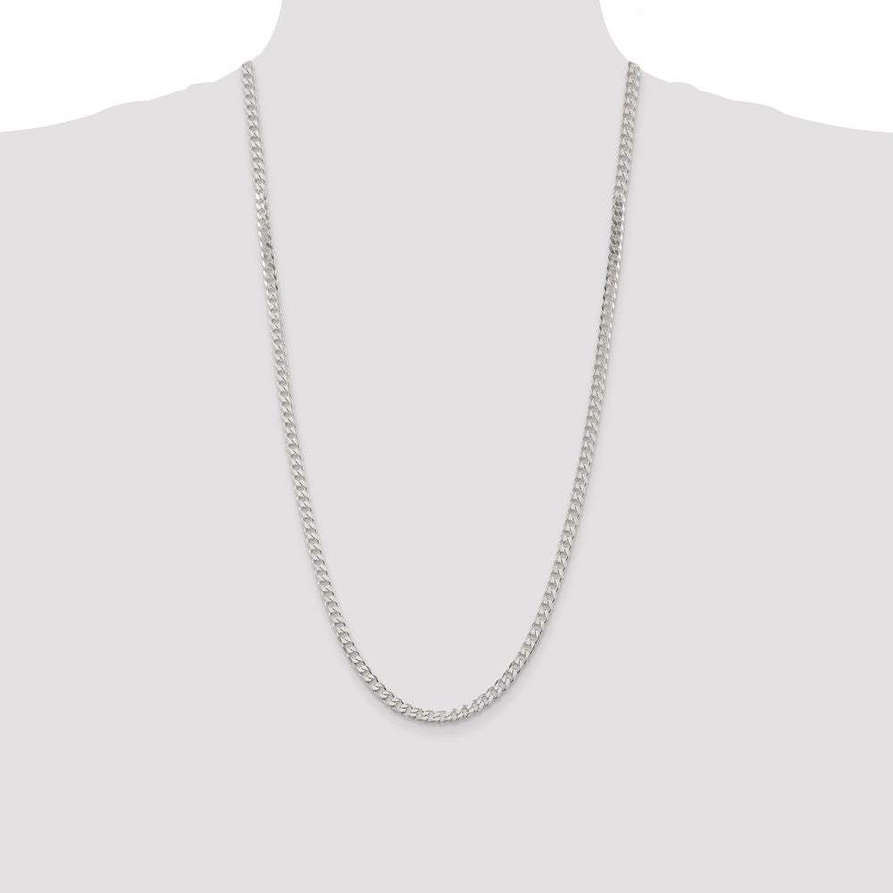Exclusive 4.5mm Sterling Silver Curb Chain - Stylish & Affordable Accessory