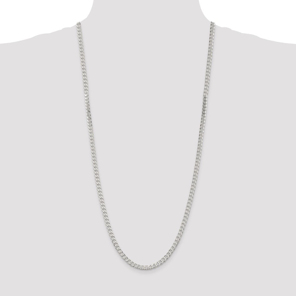 Buy 4.5mm Sterling Silver Curb Chain - Stylish & Affordable Jewelry Option