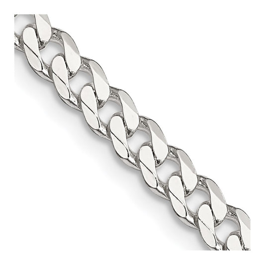 Buy 4.5mm Sterling Silver Curb Chain | Stylish & Affordable Jewelry Option