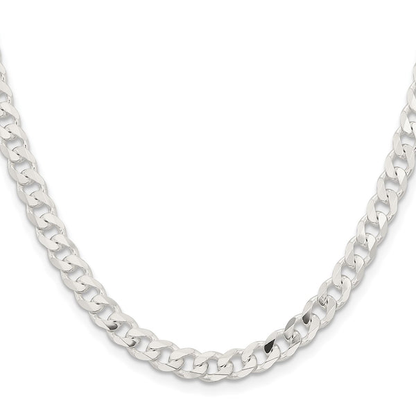 5.7mm Sterling Silver Curb Chain - Style GR1-1031768