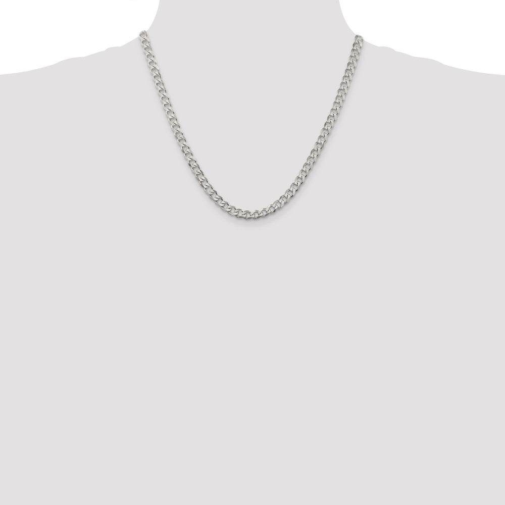 Buy 5.7mm Sterling Silver Curb Chain - Stylish & Affordable Jewelry