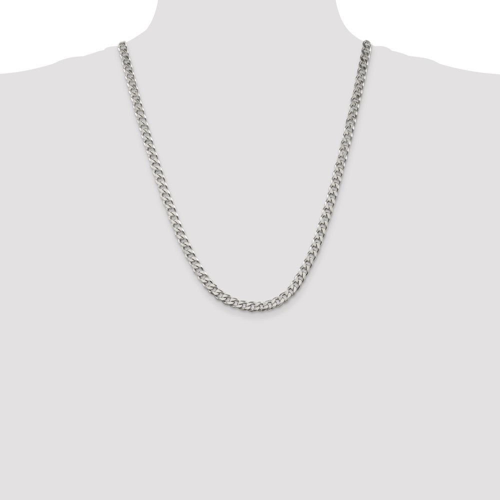 Buy Stylish 6.5mm Sterling Silver Curb Chain - Affordable Luxury Accessory