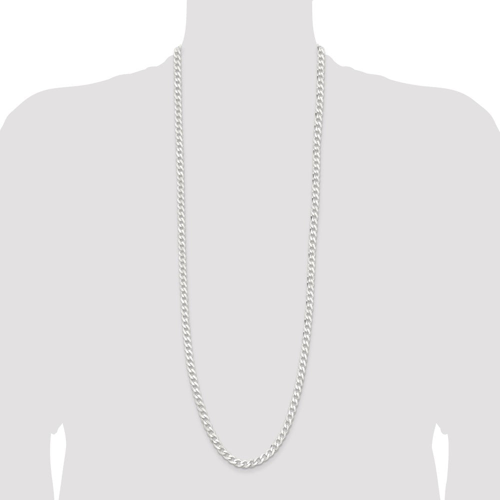 Exclusive 6.5mm Sterling Silver Curb Chain - Stylish and Affordable Value!