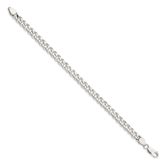 Buy Stylish 6.5mm Sterling Silver Curb Chain - Luxury Quality at Affordable Price